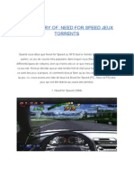The History of Need for Speed Jeux Torrents
