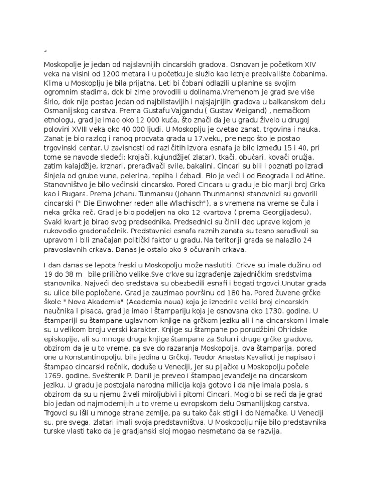 Cincari | PDF