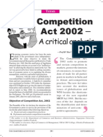 Competition Act Overview