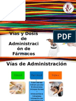 VÃ As y Dosis de AdministraciÃ N de FÃ¡rmacos