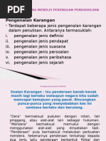 Karangan - Perenggan Pendahuluan