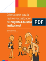 17-6-2015 Orientaciones Revisión y Actualización Proyecto Educativo Institucional 2015.