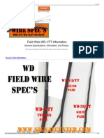 Field Wire WD-1-TT Information PDF