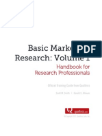 Basic Marketing Researh Vol 1