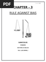 Download Rule Against BIAS principle of natural justice by sanjana jamwal SN283459581 doc pdf