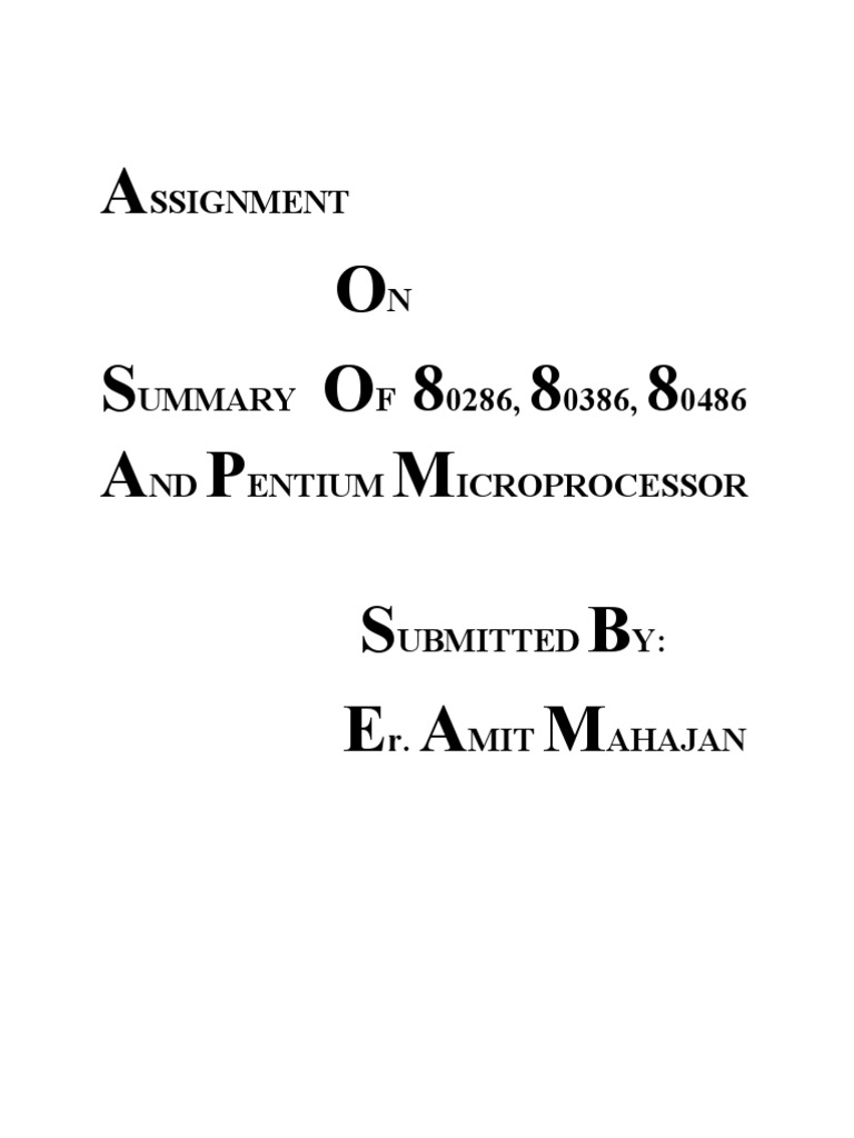 Microprocessor