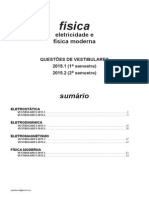 Física - Eletricidade e Física Moderna - Questões de Vestibulares de 2015 PDF