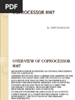 Coprocessor 8087