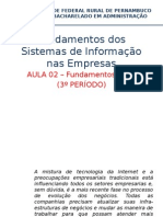 AULA Fundamentos Dos Sistemas de Informação