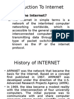 Internet Summary