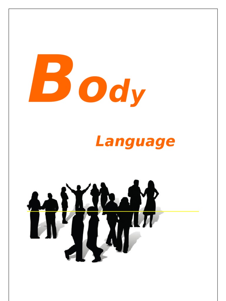 Project On Body Language | PDF | Nonverbal Communication | Body Language