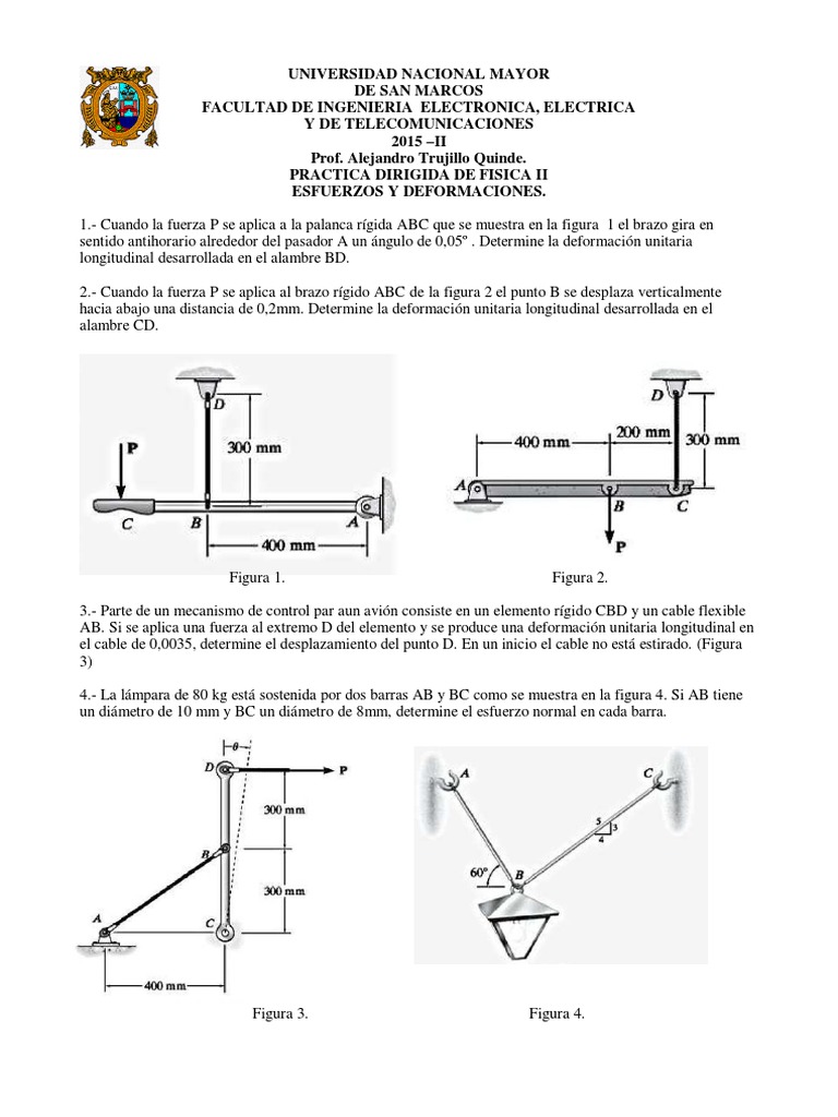 Deformacion I PDF Deformación (Mecánica) Ingeniería mecánica