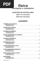 Física - Oscilações e Ondulatória - Questões de Vestibulares de 2015 PDF
