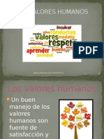 Los Valores Humanos