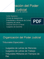 Organización Del Poder Judicial Ayudantia