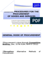 03 Bidding Procedure For Goods