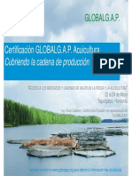 Certificación GlobalGAP Acuicultura, Cubriendo La Cadena de Producción - Efraín Calderón, Ecuador