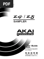 Download Akai Z4-8 Manual by nagajuna99 SN283488904 doc pdf
