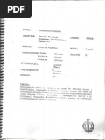 Desenho técnico de arquitetura, urbanismo e perspectiv