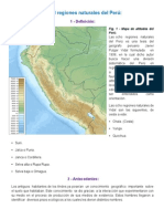 Las 8 Regiones naturales del Perú - Javier Pulgar Vidal