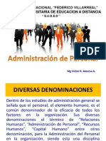 Administracion de Personal Introduccion