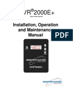 Marathon Voltage Regulator DVR2000EPlus - IOM - GPN046