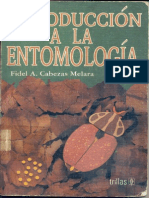 Introducciòn a La Entomologìa. Cabezas Melara, Fidel a.