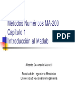 1era Clase MA-200 Capitulo 1-Introduccion-Matlab