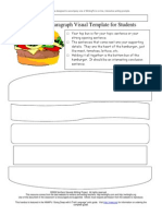 Hamburger Paragraph Template