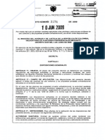 Decreto 2171 Reglamento 2009