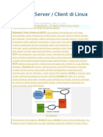 Protocol) Server / Client Di Linux Debian: Network Time Protocol (NTP)