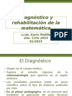 1 y 2 Diagnóstico y Rehabilitación de La Matemática