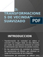 Transformacion de Vecindad - Suavizado