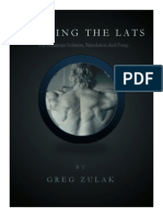 Training the Lats for Maximum Isolation Stimulation Innervation and Pump by Greg Zulak