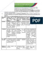 Guidelines & Instructions For Online Apply PDF