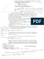 Prova de Contrato Administrativo