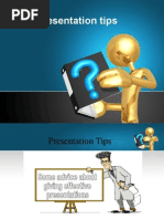 Presentation Tips