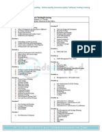 MindsMapped QA Course Contents