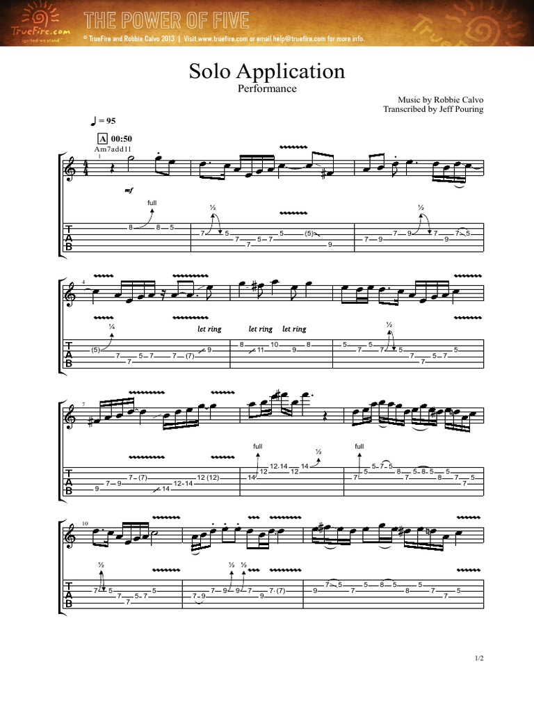 Solo Application: Performance | PDF