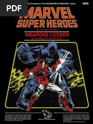 Marvel Super Heroes - Weapons Locker