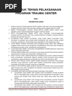 Download Petunjuk Teknis Pelaksanaan Untuk Rumah Sakit Trauma Center by didik SN283512417 doc pdf