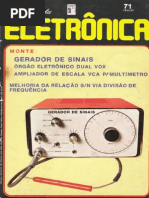 Revista Saber Eletronica nº 071 - Julho de 1978