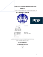 Laporan Praktikum Labling Analisis Sampah