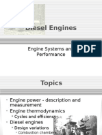 Diesel Engines: Engine Systems and Performance