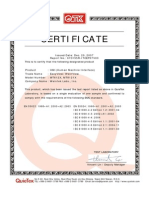 CE Certificate MT612X MT8121X