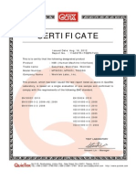 CE Certificate MT6050i MT605i TK6050i