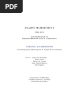 Caderno Exercicios 2012-2013