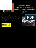 Imprisoned Woman Iran