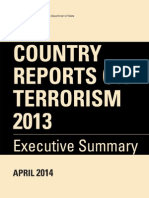 Country Reports on Terrorizem 2013