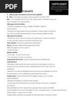 HORÁRIO ESTUDANTE (legislação)